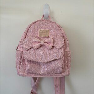 Pink Sequin Disney Loungefly Backpack